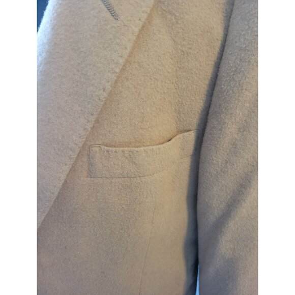 Vintage Christian Dior by Hart Schaffner & Marx 100% Cashmere Blazer Beige 42L - Picture 3 of 13